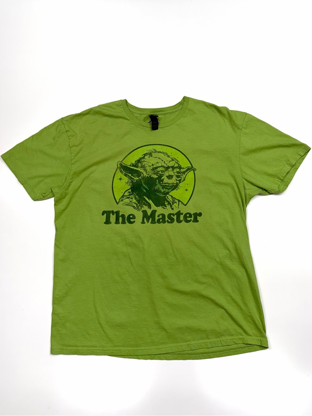 Star Wars Yoda The Master Graphic T-Shirt Men’s XL Green Lucasfilm